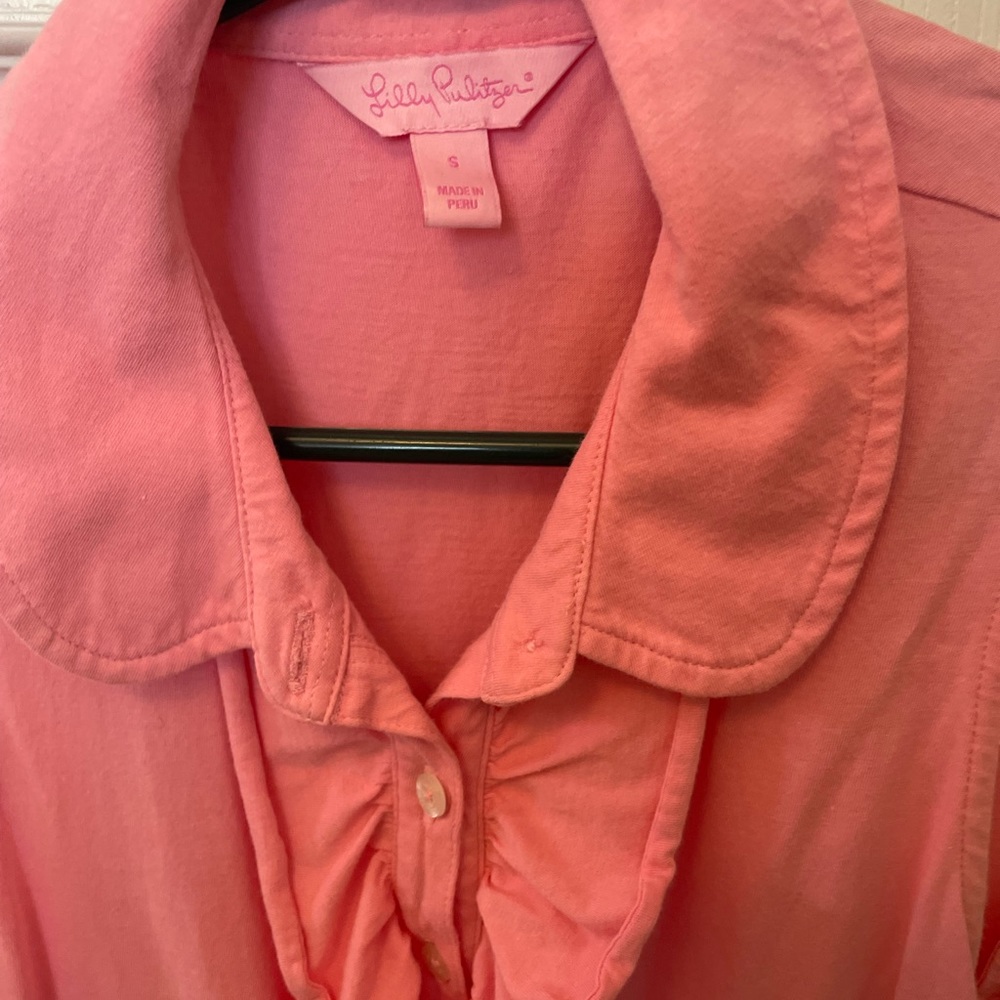 Lilly Pulitzer Ruffle Tank